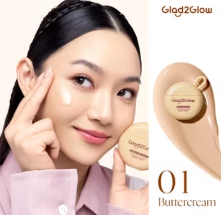 new gla2glow skintint flawless skin high coverage ringan dan glowing