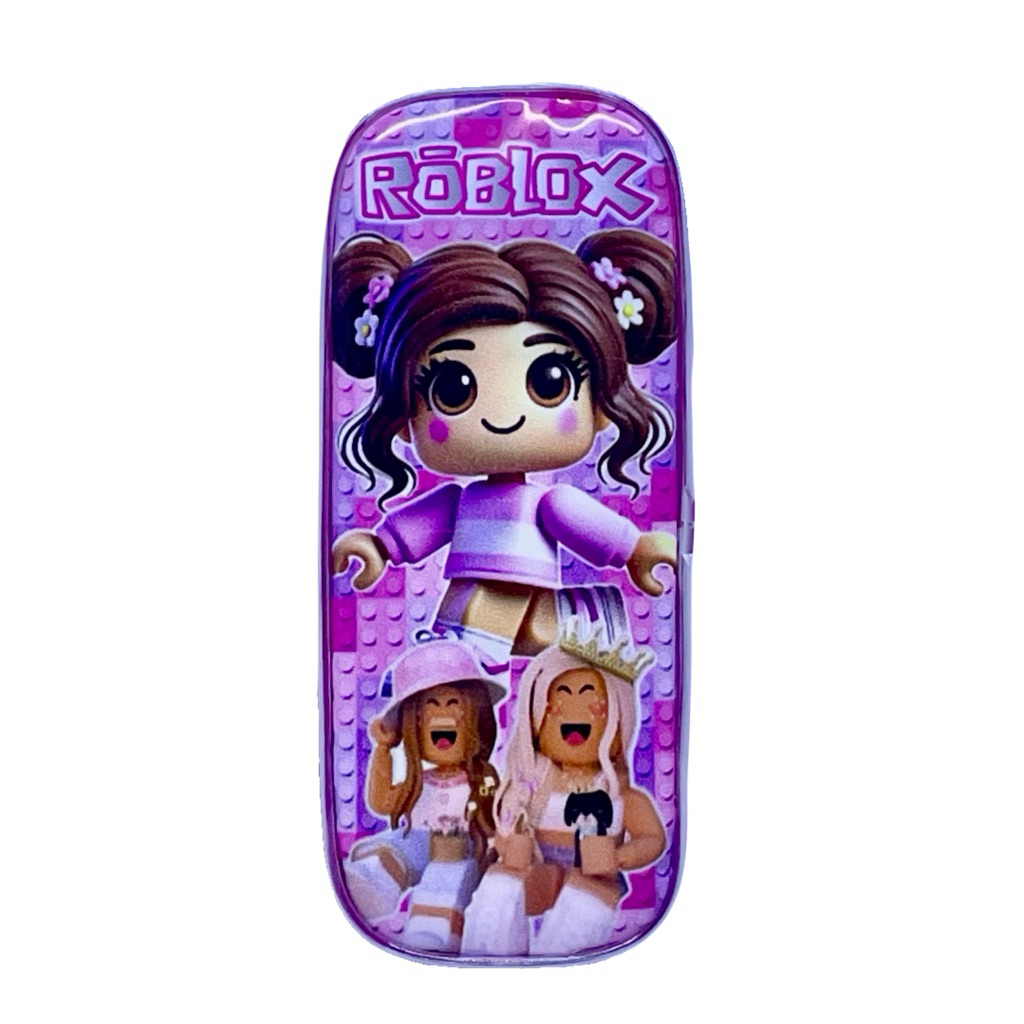 Pencil Case-Kotak Pensil Segi Empat Roblox