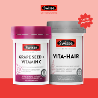 Swisse Ultiboost Grape Seed + Vitamin C 60s - Multivitamin untuk Mendukung Kulit Berseri