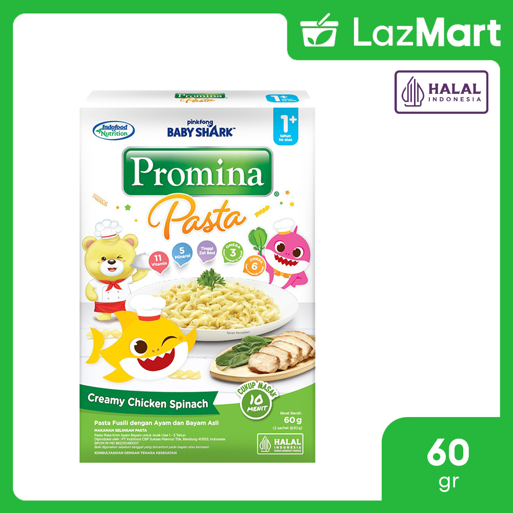 Promina Pasta Creamy Chicken Spinach 60gr