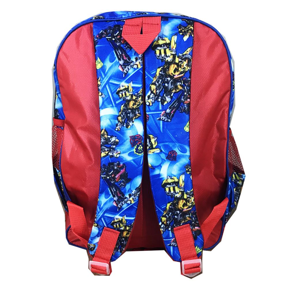BGC Tas Ransel Sekolah Anak SD Solid Transformer Optimus Prime Bumble Bee 3D .