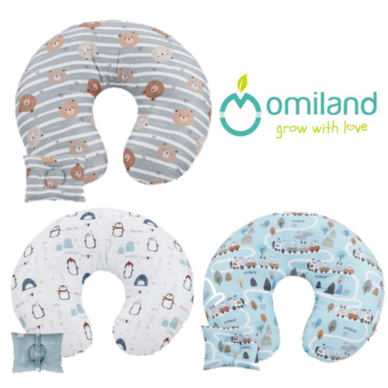 Omiland - Nursing Pillow Bantal Menyusui + Free Bantal Lengan Peang