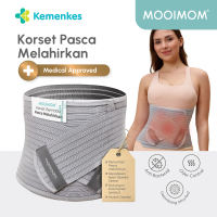MOOIMOM Korset Nano Bamboo Medis Postpartum / Korset Pasca Melahirkan Normal Caesar / Far Infrared / Anti Bakteri