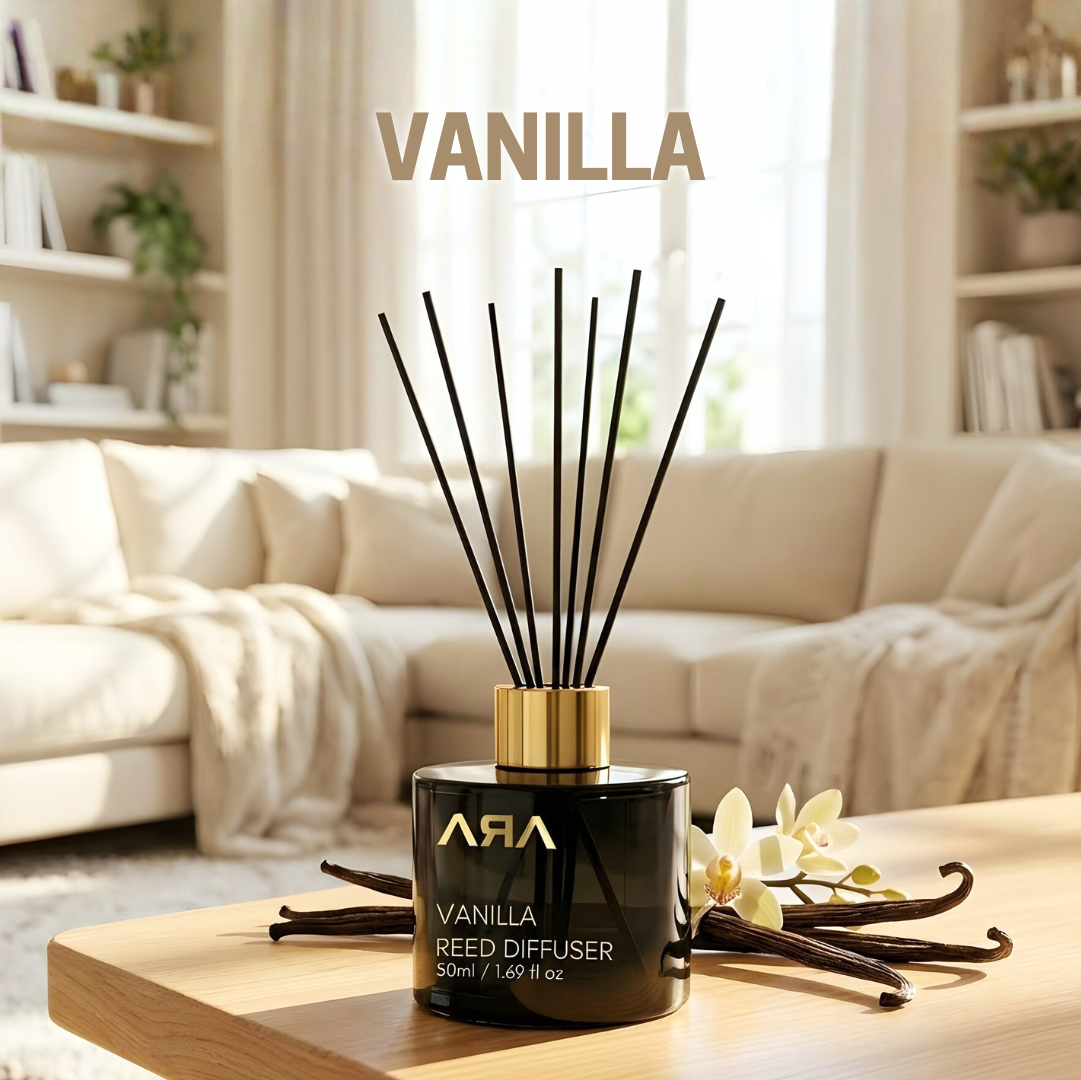 ARA Reed Diffuser VANILLA Pengharum Pewangi Ruangan Aromatherapy