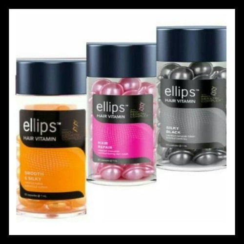 Ellips hair vitamin pro keratin complex kemasan botol isi 50 kapsul