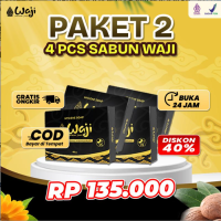 SPESIAL Sabun Waji 4 Pcs - Sabun Gatal Antibakteri Antijamur Hygiene Soap Original