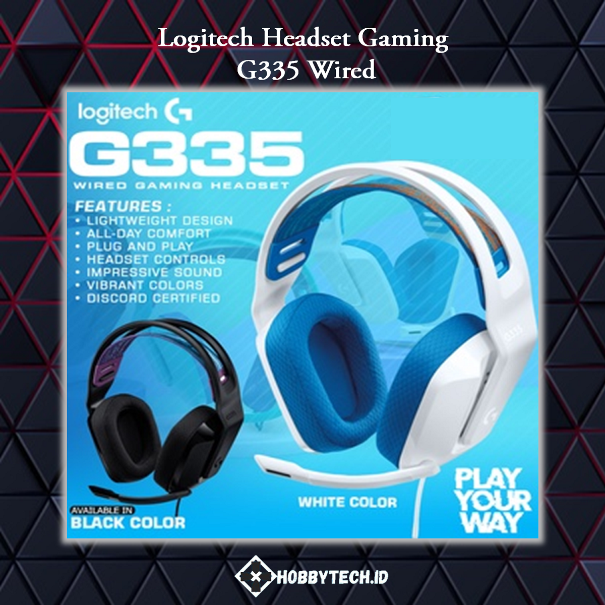 Logitech G335 / G-335 Wired - Gaming Headset