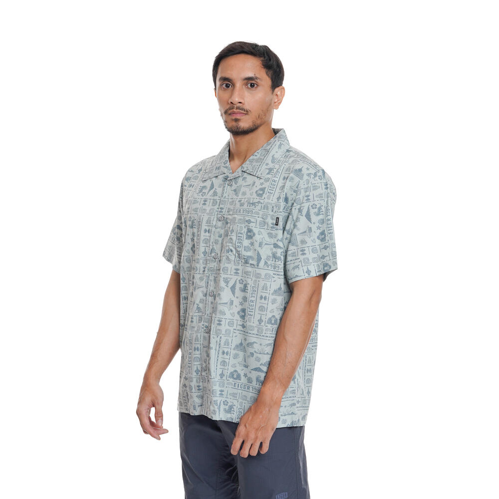 910009905 KENALI NEGERI SHIRT SS - GRY