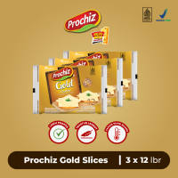 [Paket isi 3] Keju Prochiz Gold Slice 12s
