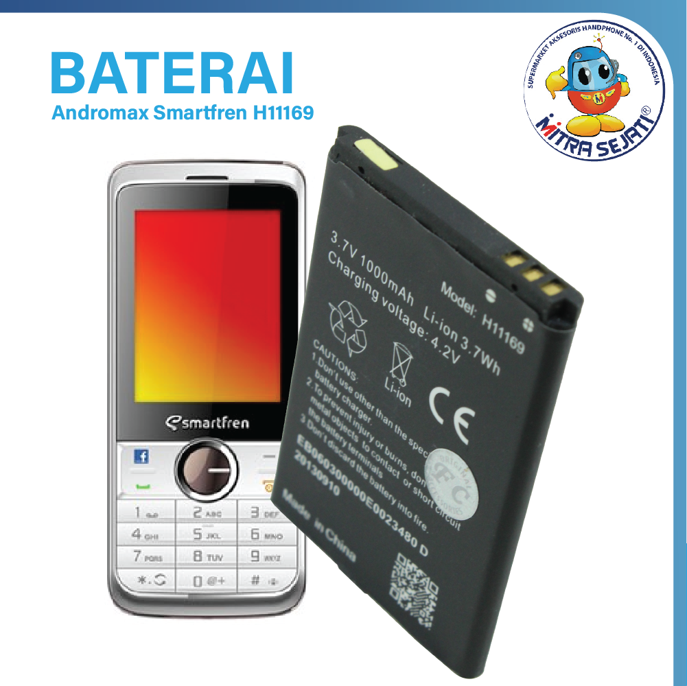 Baterai Andromax Smartfren H11169 Baterai Handphone-ABTANDJBMO