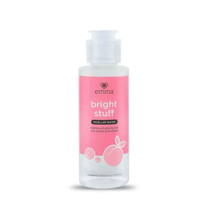 Emina Bright Stuff Micellar Water Drop Cleanser - Micellar Pink 50 ml / 100 ml