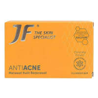 Sabun Muka Jf Sulfur Anti Acne Cleanser Bar 65gr dan 90gr Asli Bpom / Sabun Perawatan Kulit Berjerawat Jf Sulfur