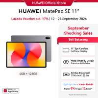 HUAWEI MatePad SE 11″ Tablet [4+128GB] | FHD+ Eye Comfort Display | 7700mAh | Metal Unibody
