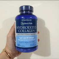 puritans puritan puritans pride collagen hydrolyzed type I III 180 caps