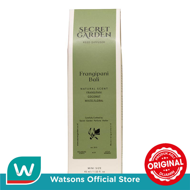 Secret Garden Reed Diffuser Frangipani Bali 45ml