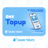 Share Treats One Top Up e-wallet - Rp 700.000 (Dana Ovo Gopay linkaja dll).