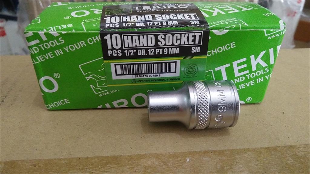 Ổ Cắm Sok 1/2 "9Mm 12PT Tekiro Chính Hãng