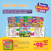 Genius 40 Hari jago Bahasa Inggris SD English Book For Kids