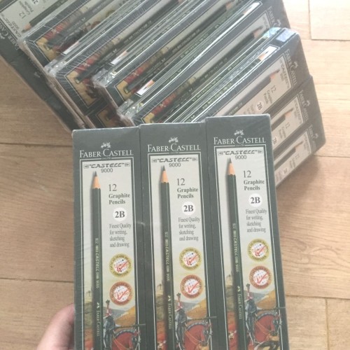 Pensil Faber Castell 2B 1 pak isi 12 pcs