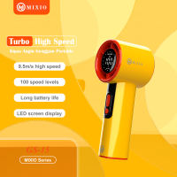 [New Product] - Mixio Gs-15 High-Speed Portable Handheld Fan 4000Mah Mini Fan Strong Wind 100 Gear Wind Speed Fan Digital Display Adjustable Turbo