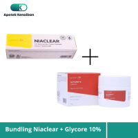 Bundling Niaclear Niacinamide + Glycore 10% / Menyamarkan Flek Hitam
