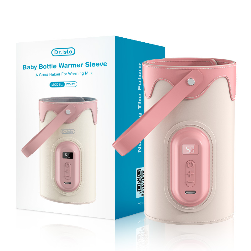 Dr.isla Penghangat Asi Portable 20-65° Fungsi Tampilan LED Bottle Warmer Portable WM12