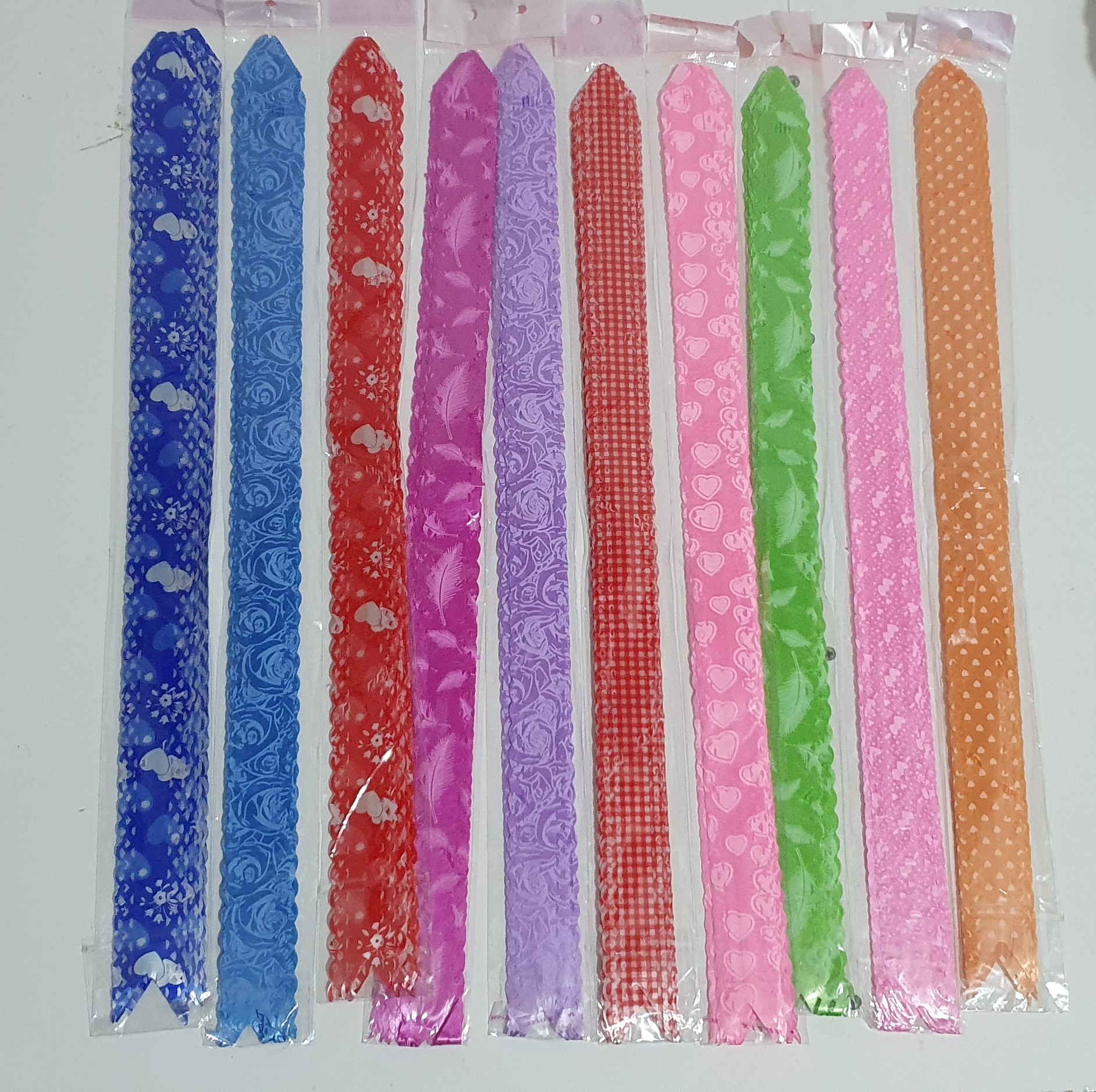 Pita Parcel Pita Tarik isi 10 Pcs 30 mm / Pita Tarik / Pita Serut