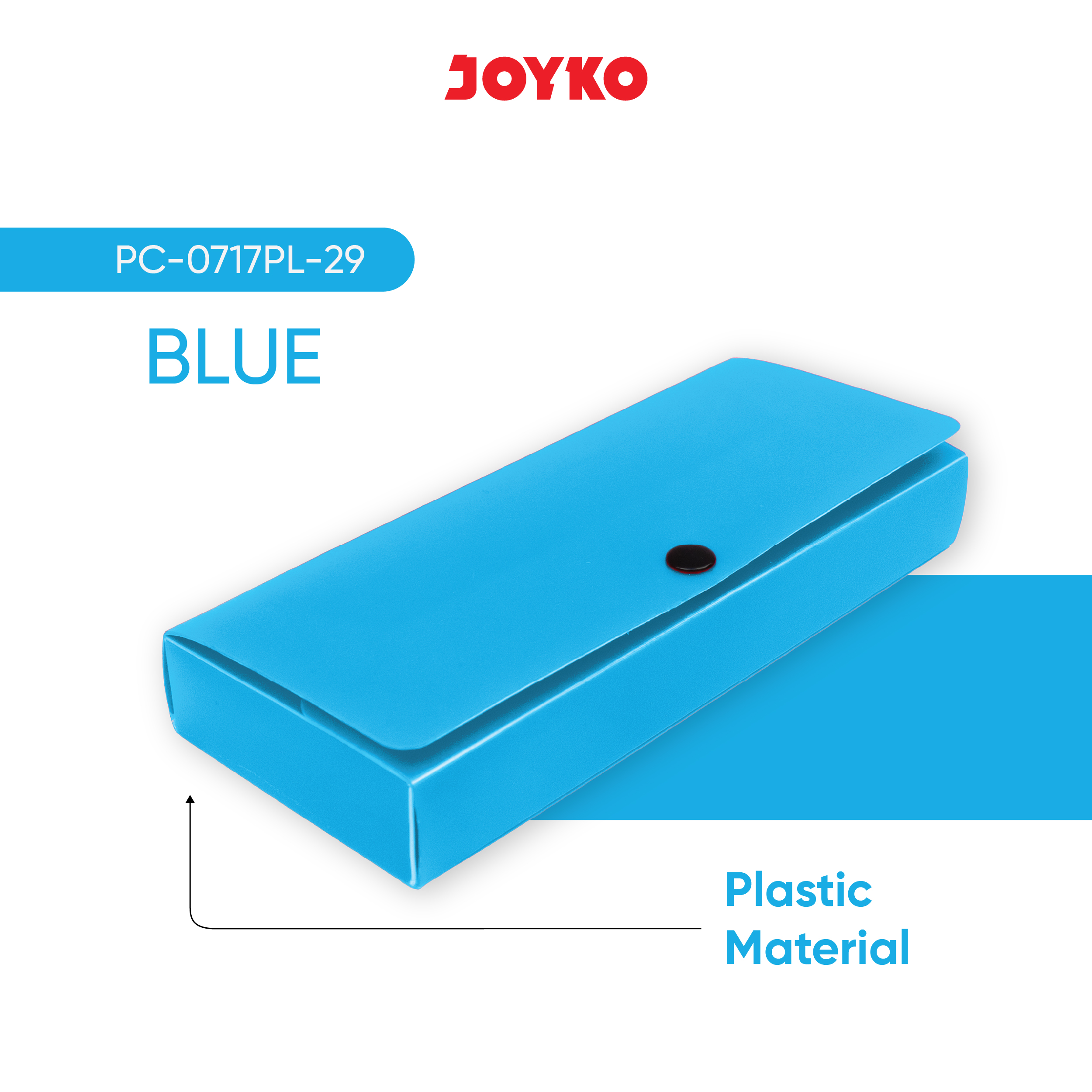 JOYKO Pencil Case Kotak Tempat Pensil PC-0717PL-29