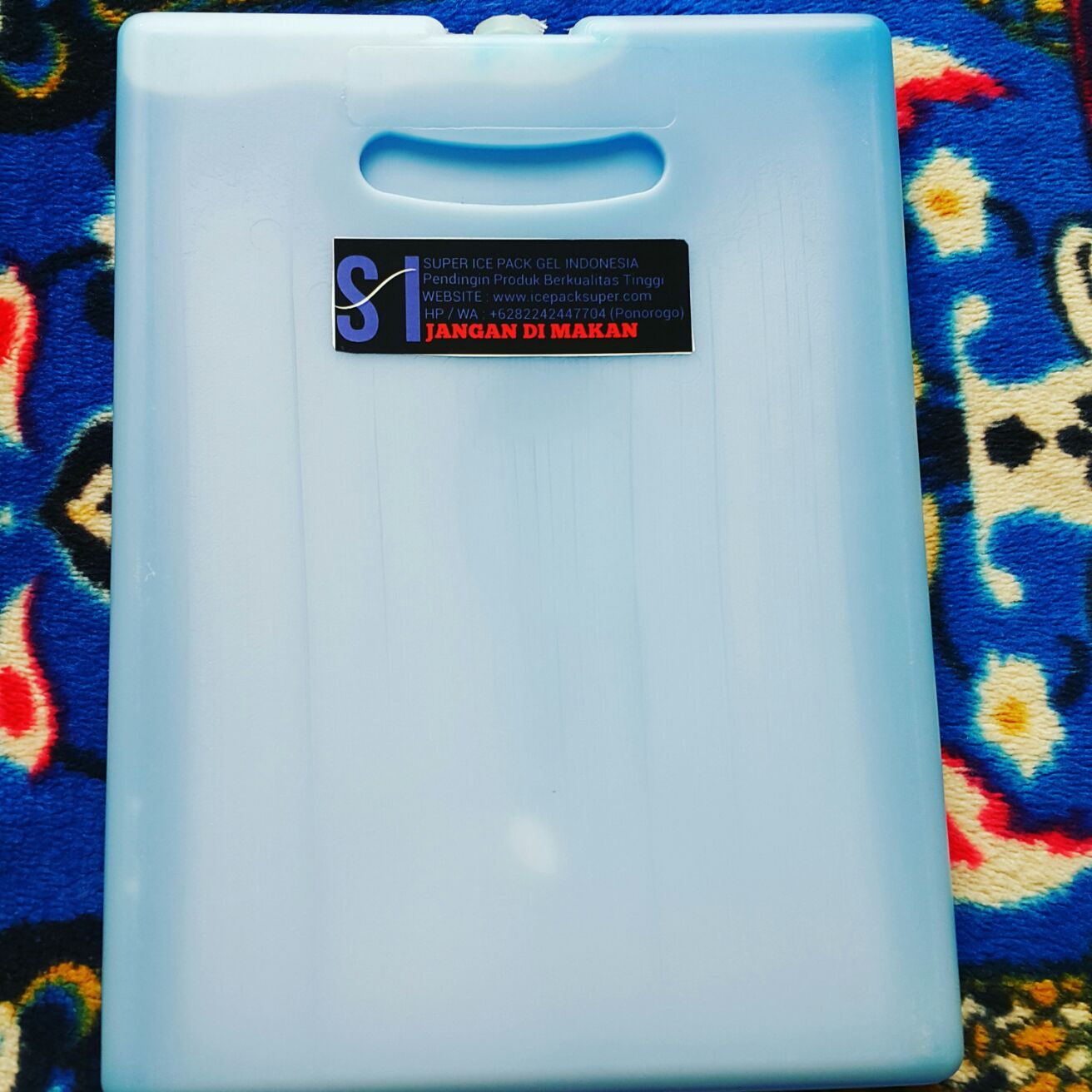 ice pack besar 22 x 30 cm ice gel blue