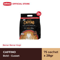 [Exclusive Affiliate] Caffino Bold Gusset - Bubuk Kopi Instan 3 x 25 sachet x 28g