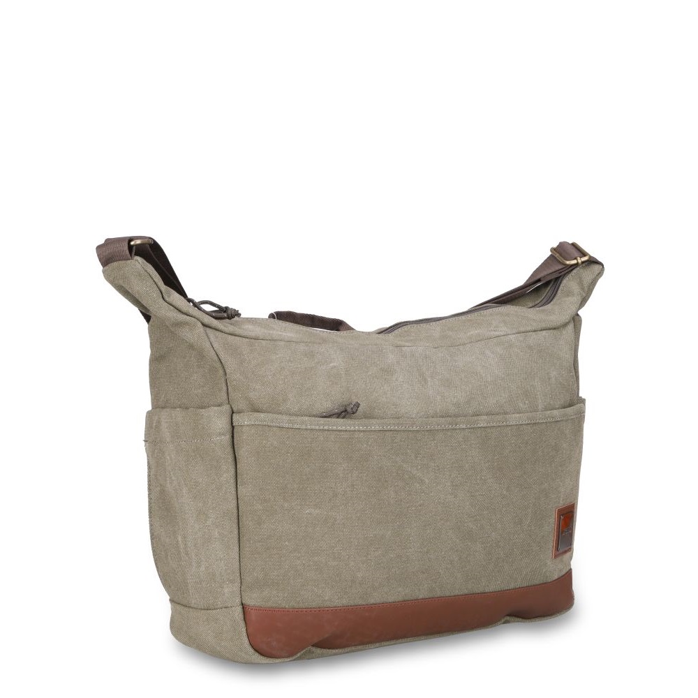 910007602 BTR CANVAS MESSENGER LAPTOP - GRE