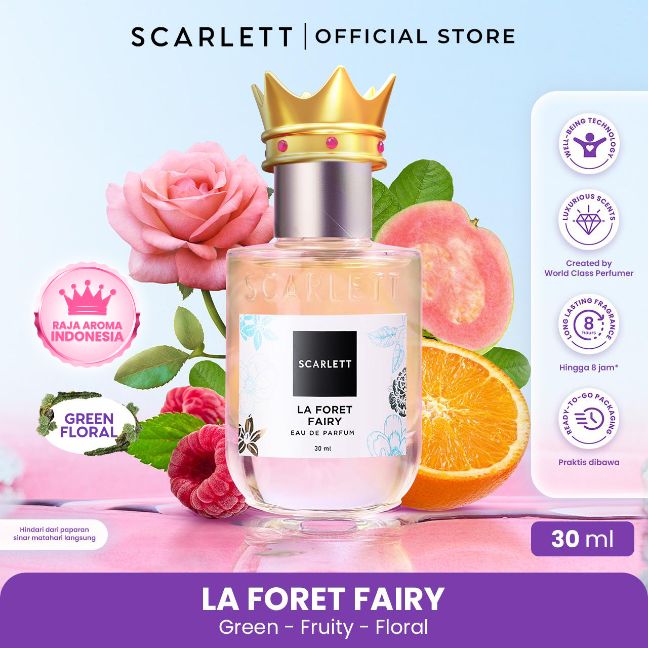 Scarlett Whitening Eau De Parfum La Foret Fairy 30ml