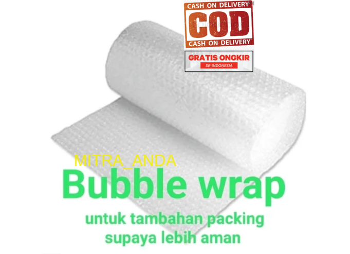 TERMURAH - BUBBLE WRAP TAMBAHAN PACKING SYARAT KOMPLEN BARANG PECAH