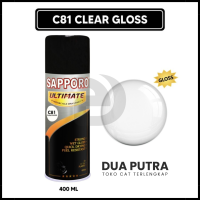 Cat Semprot / Cat Aerosol Sapporo Ultimate 400 ml C81 Clear Gloss