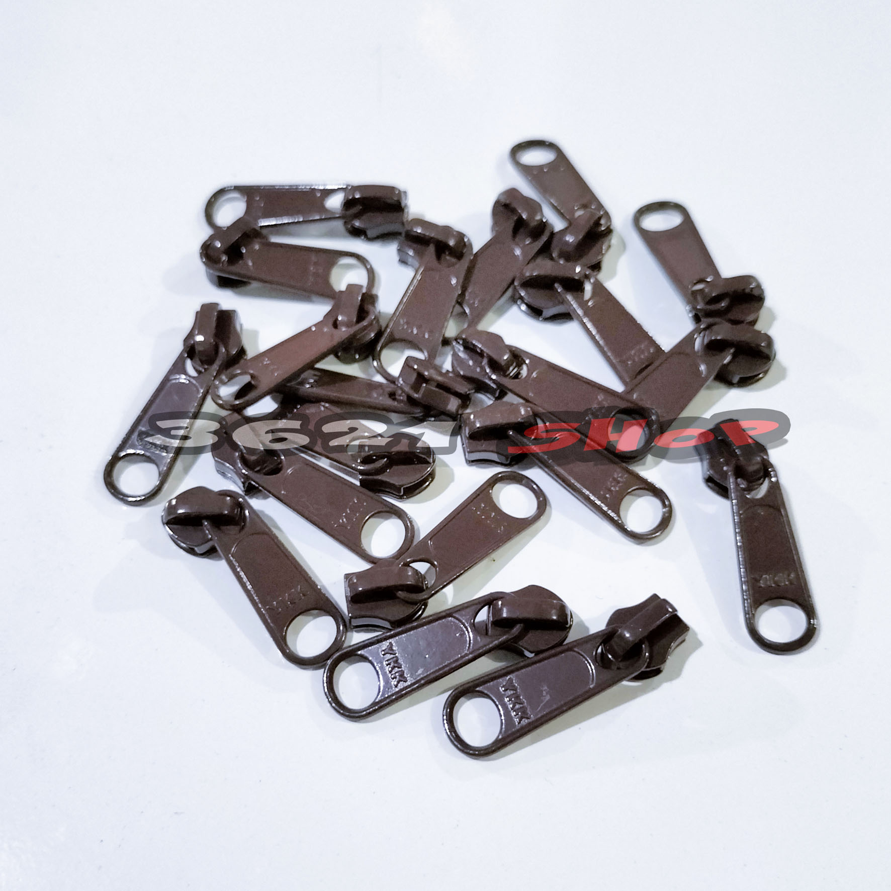 12 pcs Kepala Resleting tas/kepala resleting YKK 5 NILON/NO 5/kepala sleting ykk murah/toko alat jahit/kebutuhan menjahit/toko perlengkapan menjahit/alat jahit lengkap