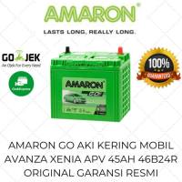 AMARON GO Aki Kering MOBIL 45Ah XENIA AVANZA RUSH TERIOS APV SWIFT X-OVER GO46B24R NS60
