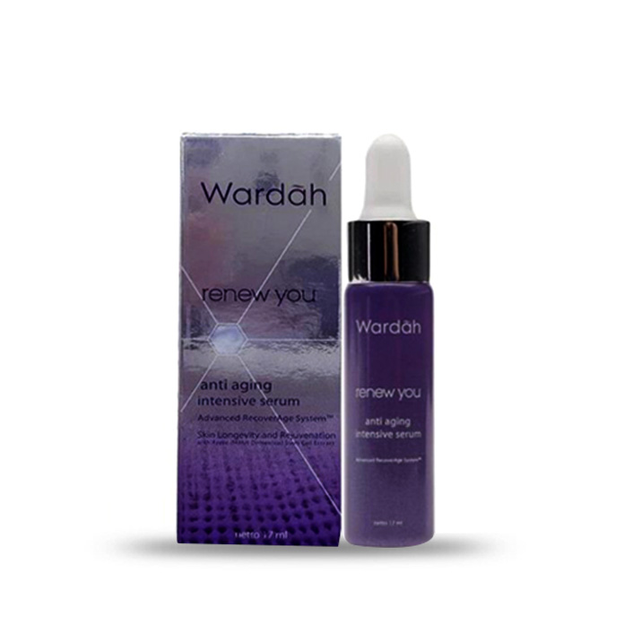Wardah Renew You Anti Aging intensive Serum 17 ml/ Serum Wardah anti penuaan