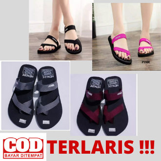 sandal wanita terbaru 2020 sandal tali wanita spon HENGDE sandal wanita 2020 sandal tali wanita spon hengde