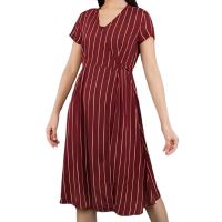 OLDNAVY womens short sleeve red stripped kimono dress / DRESS WANITA BRANDED