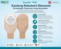Colostomy Bag/Kantong Kolostomi Suavita 7620 Opak Coklat Hollister