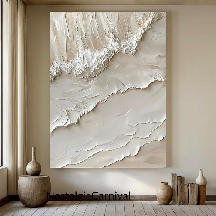 Lukisan Abstrak Dekoratif Lukisan Timbul Handmade 50x70 Cm Lukisan Abstrak Modern LUkisan Kanfas Teksture