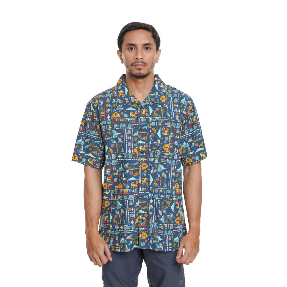910009905 KENALI NEGERI SHIRT SS - BLU