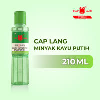Minyak Kayu Putih Cap Lang 210ml  - Memberikan rasa hangat  Meringankan Sakit Perut Perut Kembung dan Rasa Mual