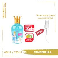 Lakuku - Eskulin Kids Splash Cologne 60ml Princess Disney Parfum Anak Wangi