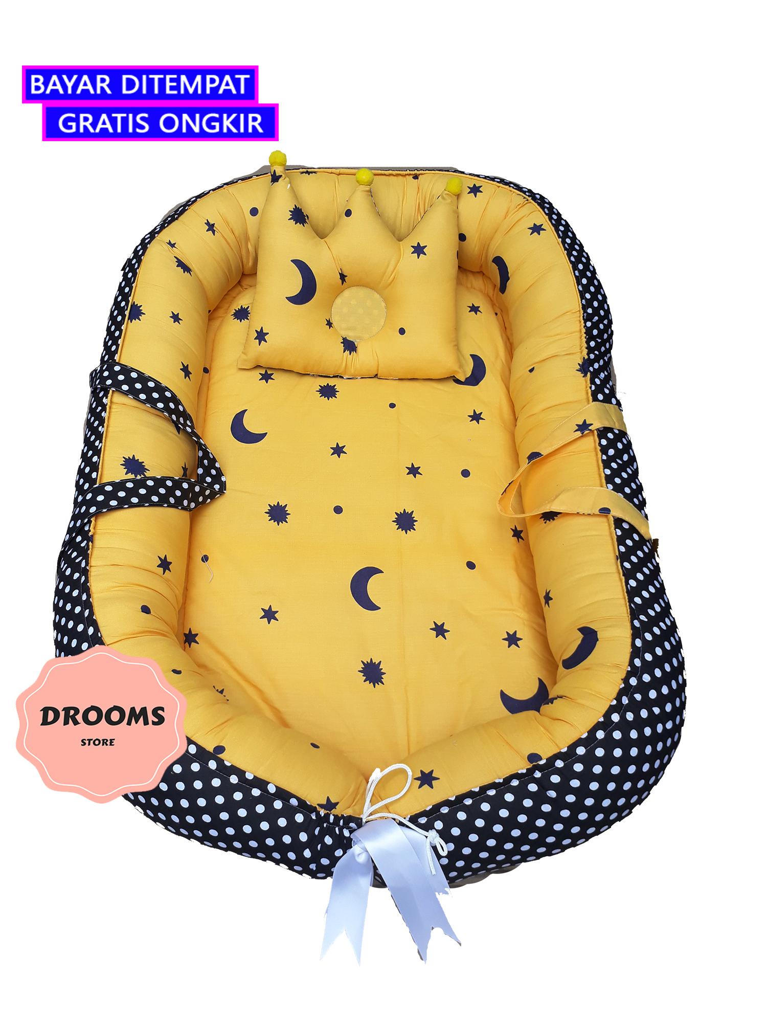 Babynest / Kasur Bayi Motif Lucu Non Alergik Free Bantal Mahkota babynest / kasur bayi motif lucu non alergik free bantal mahkota