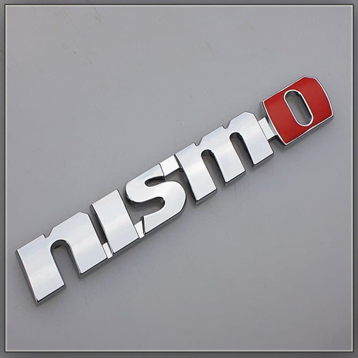 Emblem Mobil NISMO Nissan Racing March, Juke, Xtrail, Livina / Emblem Logo Nissan Model Nismo UNIVERSAL