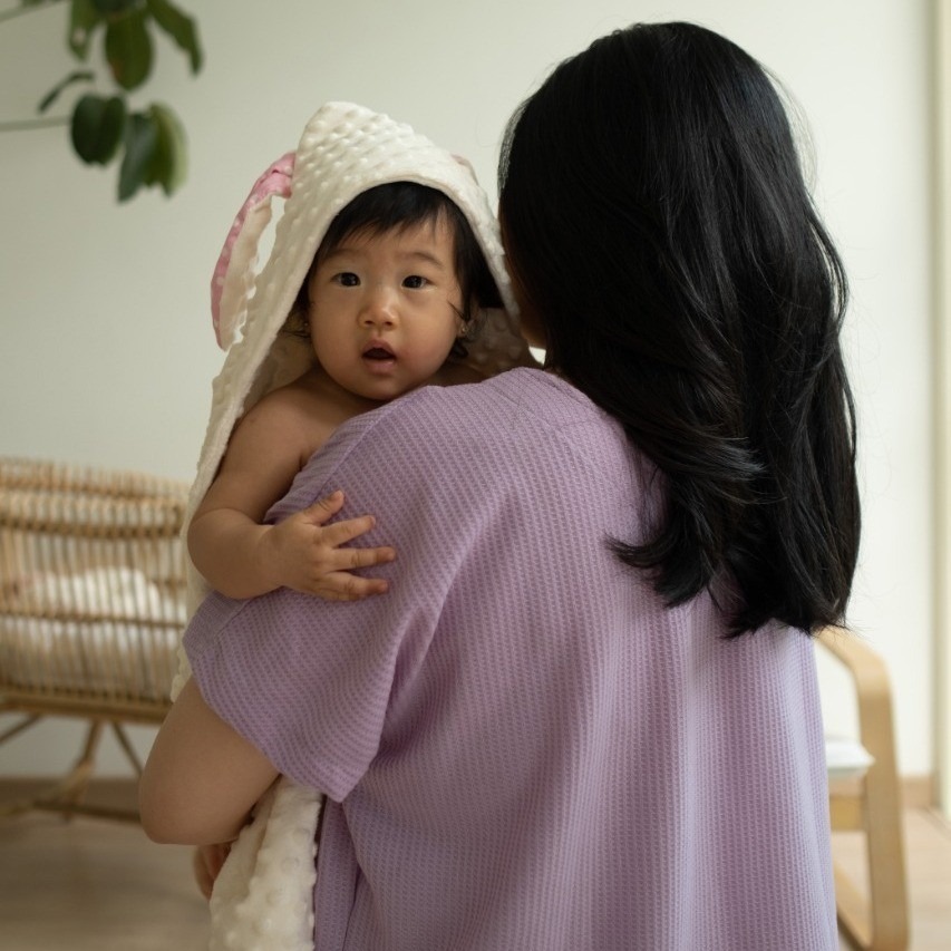Baby Loop Selimut Hoodie Blanket Minky Edition