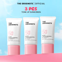 The Originote Bright Tone Up Sunscreen SPF 50 PA+++ - Sunscreen Tone Up Ringan  Mencerahkan Tampilan Kulit Melindungi Kulit dari Sinar UV