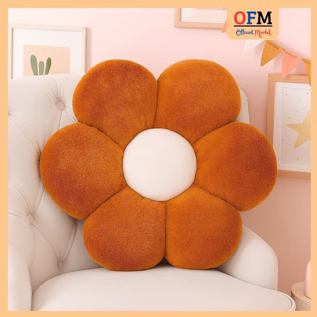 Bantal bunga bantal sofa bantal alas duduk 35cm lembut berkualitas