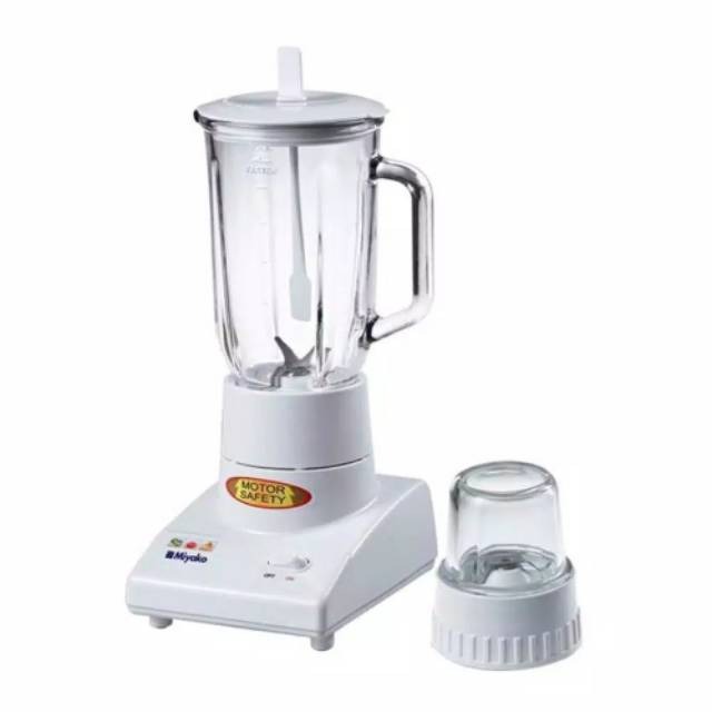 Blender National Omega Blender 3 in 1 Gelas Kaca 6 Mata Pisau Berkualitas Penghancur Es Batu